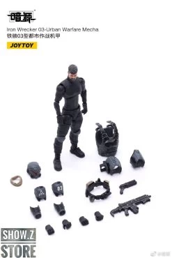 JoyToy Dark Source 1/24 Iron Wrecker 03 Urban Warfare Mecha W/ Pilot -Action Figures Store feba0201b9