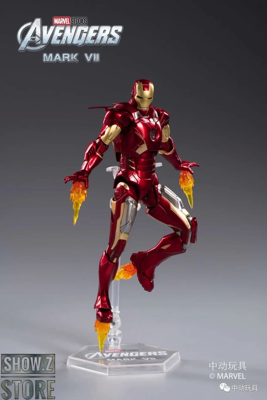 ZT Toys Marvel Licensed 1/10 Iron Man Mark 7 8 ZT Toys Marvel Licensed 1/10 Iron Man Mark 7 - Image 6